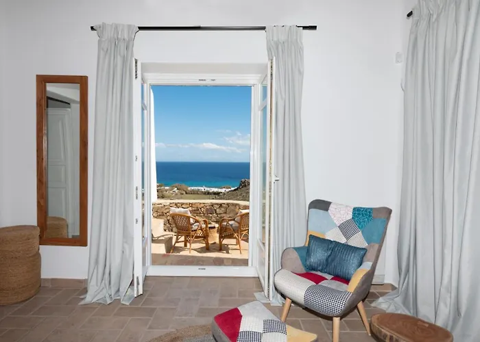 Βίλα Leo - Sea View Elegance And Infinity Pool Αγράρι