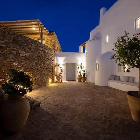 فيلة Villa Leo Mykonos - Sea View & Infinity Pool By One Villas Agrari (Mykonos)