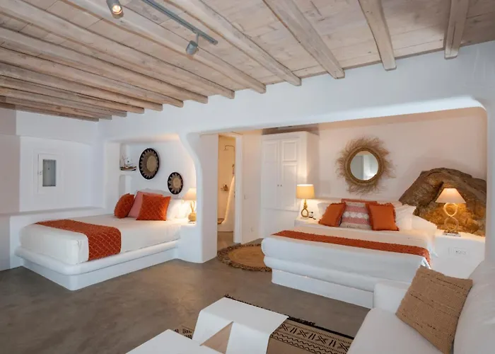 فيلة Leo - Sea View Elegance And Infinity Pool Agrari (Mykonos)